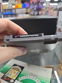 Classic Concentration (Nintendo NES Video Game 1990 CIB