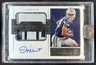 2022 Panini One Jalen Tolbert Patch Rookie Auto RC #/149 Cowboys