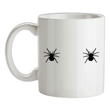 Ragno Tette - Tazza IN Ceramica - Seno Halloween Divertente Zucca Spaventoso