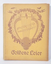 Antikes Notenbuch Goldene