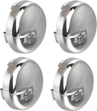 Chrome Bullet LED Turn Signals Lens Cover - Compatible with Sportster, Chrome