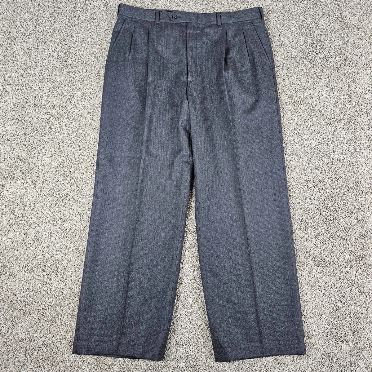 Burberry Pleated Pants for Men for sale | eBay display picture 1