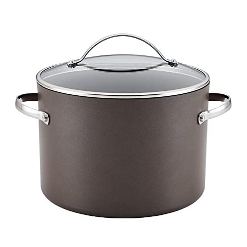 Ayesha Curry Kitchenware Professional Hard Anodized Nonstick Stock Pot