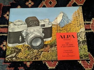 Tube ALPA Reflex Avec Boîte – Occasion – Matériel Photo Vintage