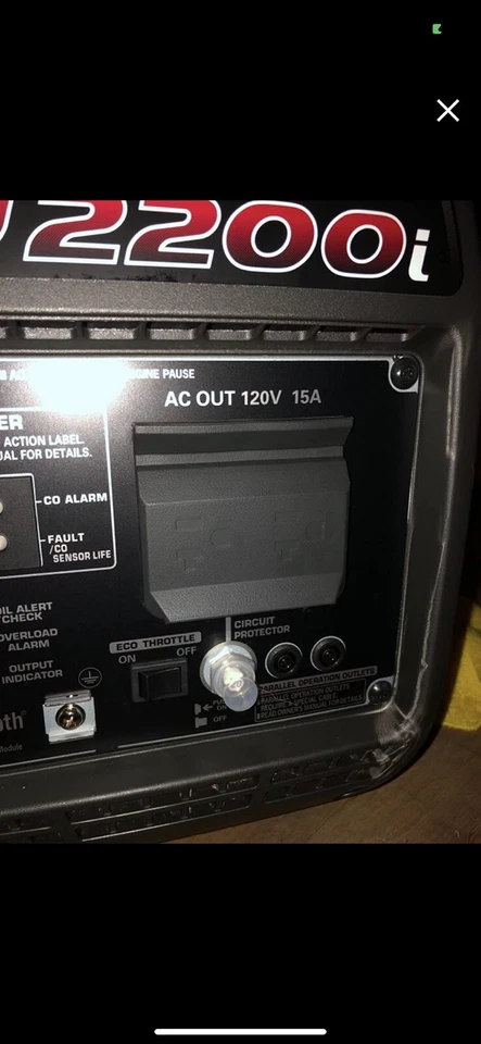 honda eb2000i generator - Image 2 of 3