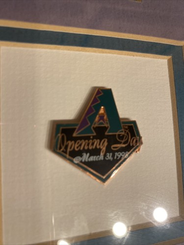 1998 Inaugural season 2 Hologram tickets 2 Pins Coin Set 1st MLB in Arizona RARE - Picture 8 of 12