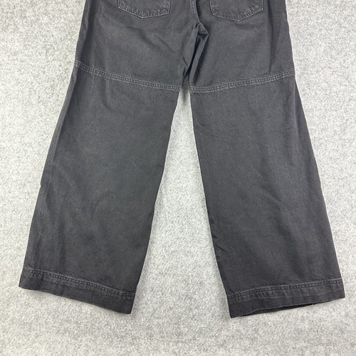 We The Free People Benji Jeans Womens 28 Relaxed Wide Leg Black Baggy Y2K NWT - Picture 8 of 18