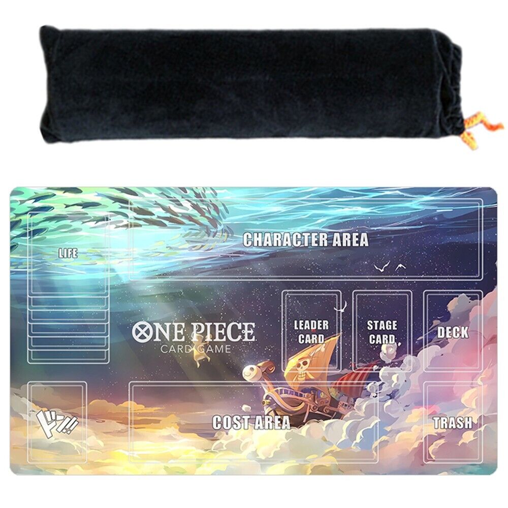 The Red Line One Piece Playmat with zones TCG Custom SL 2022 - Magicians  Circle International