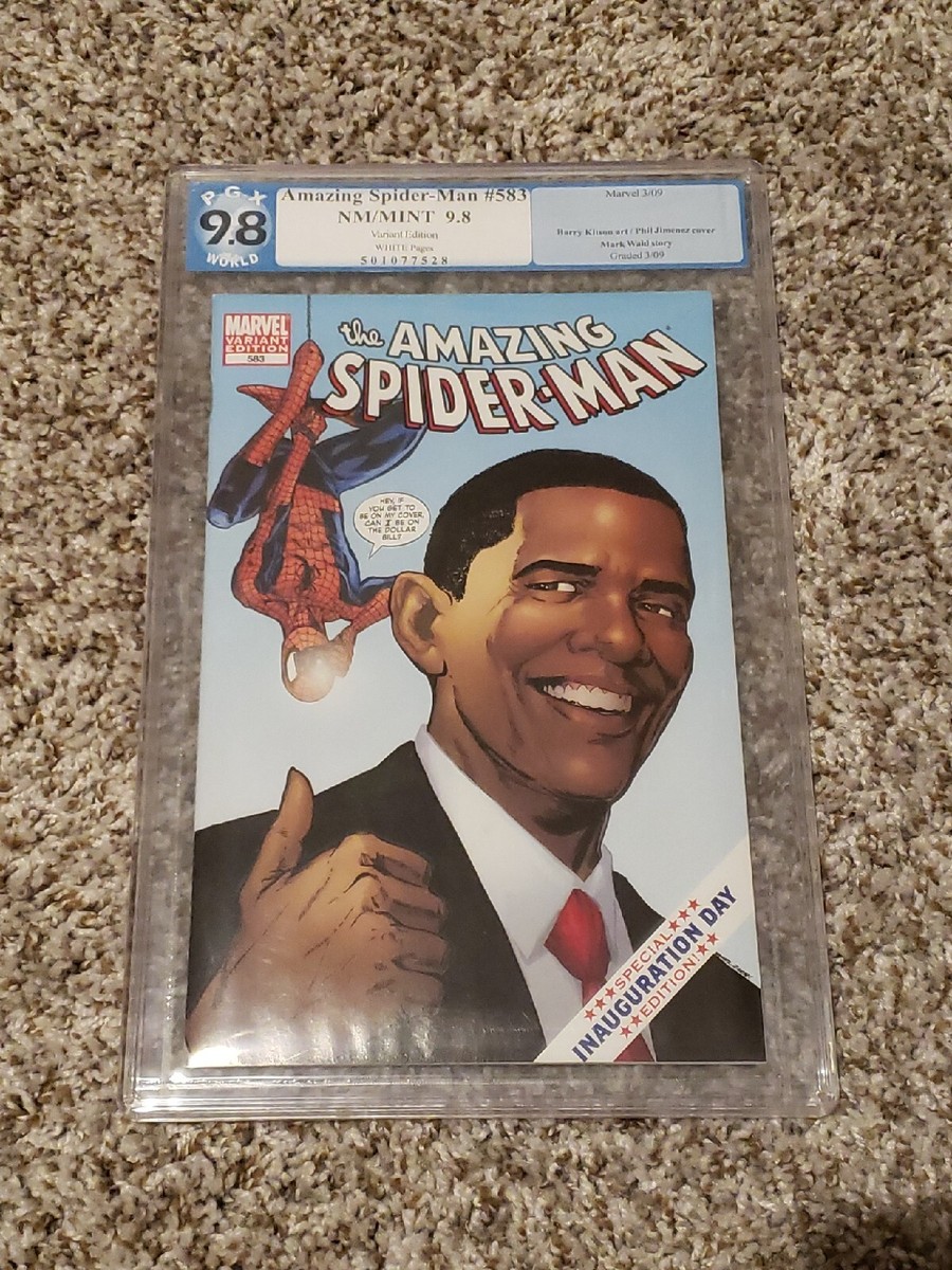 アメージングスパイダーマン #583 オバマ 1st print 【公式通販】