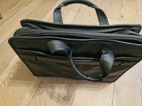 Dell Laptop Bag With 3 Compartments In Leather - Bild 3 von 4