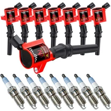 8 Pack Ignition Coil & Spark Plug Kit Fit Ford F150 4.6L 5.4L Triton SP479 DG508