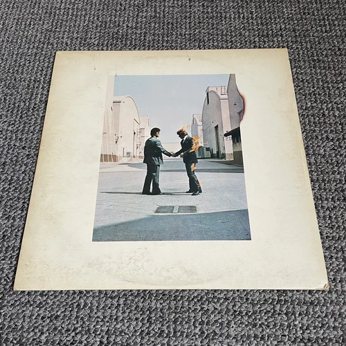 Pink Floyd – Wish You Were Here Vinyl Record EARLY UK Pressing BLACK 1976  A4/B9