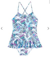VILEBREQUIN GRILLY RUFFLED TRIMMED GIRLS SWIMSUIT