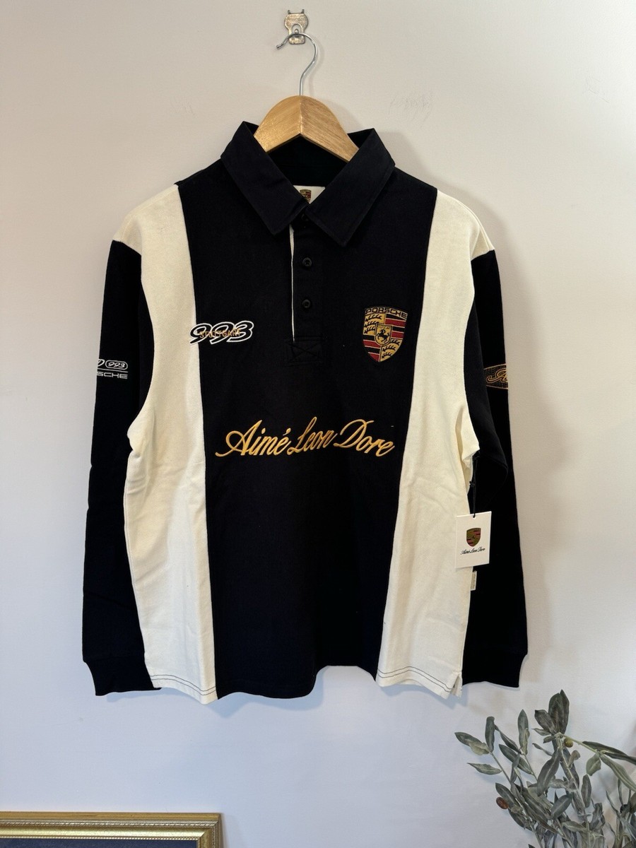 Aime Leon Dore / Porsche 993 Turbo Heritage Long Sleeve Rugby Polo