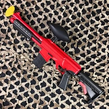 NEW JT Splatmaster .50 Cal Z18 Paintball Gun - Red