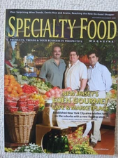 Specialty Food Magazine November / December 2008 New Jersey's Eden Gourmet Cafe