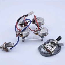 Epiphone Electric Guitar Pickup Pre-wired Wiring Harness 2V2T w/ JS For SG LP