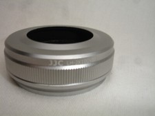 JJC LH-JX100VII Lens Hood replaces LH-X100 Silver for Fujifilm X100s X100T X100V
