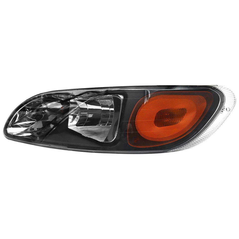 For 2008-2013 Peterbilt 325/384/386 Truck Black Headlights Headlamps Left+Right - Image 4 of 4