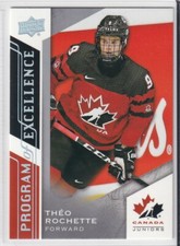 2020-21 Upper Deck Team Canada Juniors #143 Theo Rochette POE - Team Canada