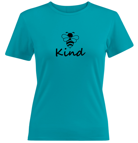 Bee Kind Juniors Girl Women Teen Tee T-Shirt Honey Bee Gift Shirt Kindness Bee - Picture 20 of 24