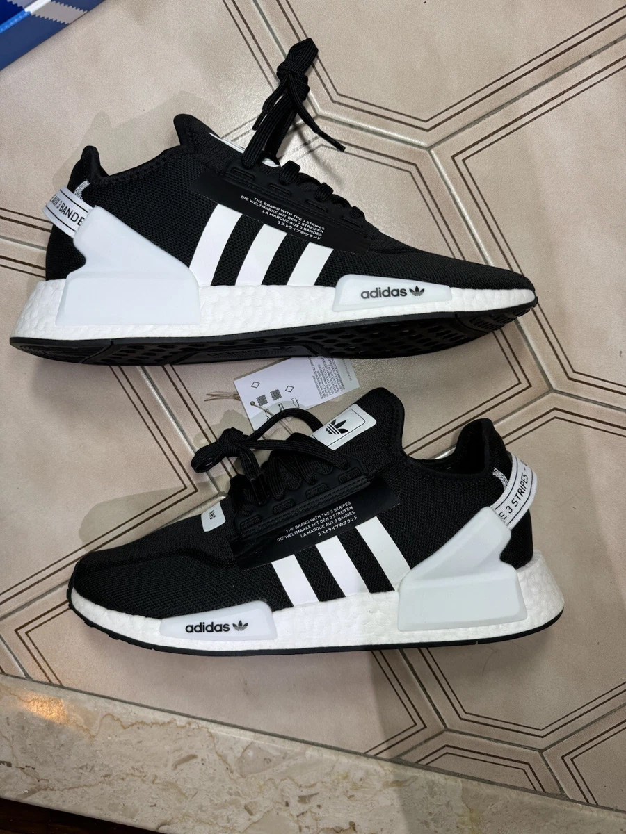 adidas NMD_R1 V2 Black White for Sale | Authenticity Guaranteed | eBay