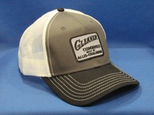 Sombrero de tractor Gleaner Combines - negro/carbón/blanco sarga y malla - Snapback