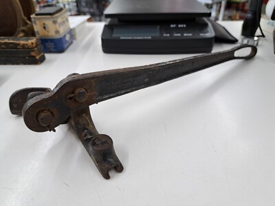 Vintage 1800's E.C STEARNS & CO. Long Handle 16'' Special Flooring Clamp Tool 