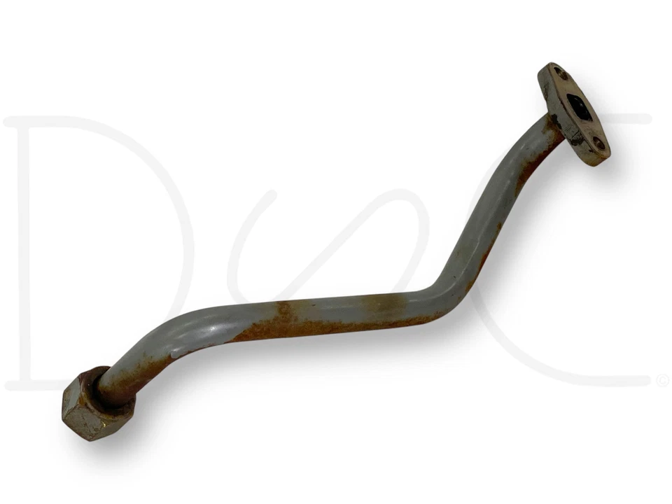 88-90 Ford F600 F700 6.6 6.6L 401 Turbo Juego de tubos de suministro de aceite y línea de drenaje OEM Foto 3 de 4