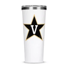 Corkcicle NCAA 24oz Vanderbilt Commodores Triple Insulated Stainles Tumbler