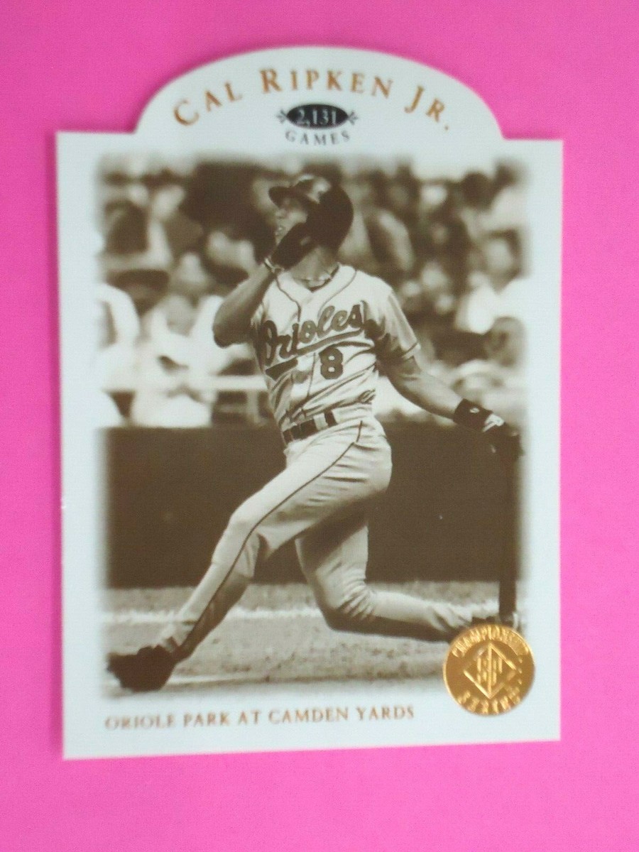Cal Ripken Jr 1995 SP CHAMPIONSHIP SERIES 2131 GAMES Card #CR1 | eBay