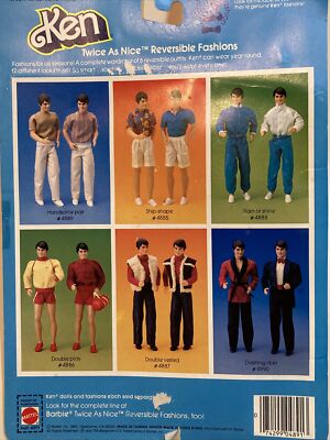 Vintage Superstar Era 1983 Barbie Twice as Nice Ken Handsome Pair