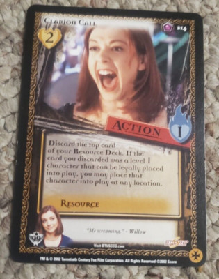 Buffy CCG - Clarion Call (Class of 99 #214)