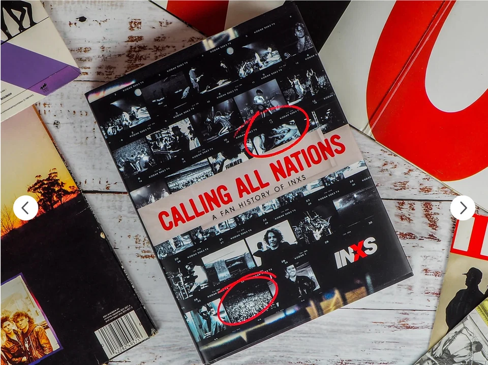 Deluxe Edition INXS book - Calling All Nations - Image 2 of 4