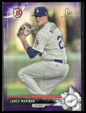 James Marinan #BD-169 2017 Bowman Draft Purple #/250