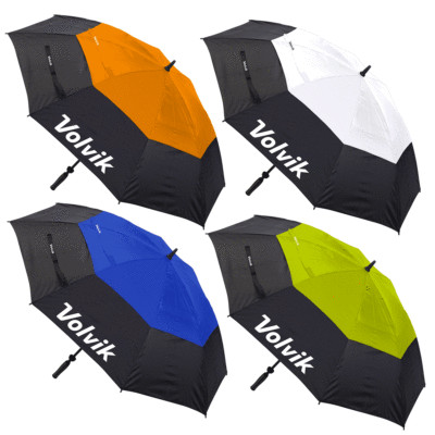 VOLVIK DUAL CANOPY GOLF TOUR REGENSCHIRM / WINDDICHTES DESIGN / MODELL 2026