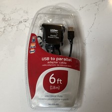 6Ft. USB to Parallel Centronic 36-Pin Printer Cable