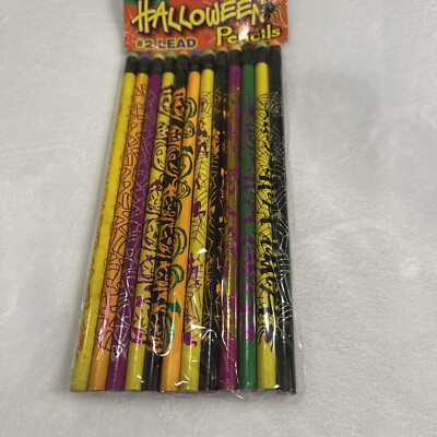 Halloween #2 lead pencils Set Of 12