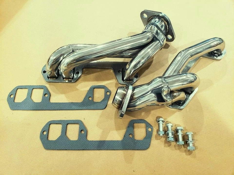 1993-1996 FOR Dodge Dakota 3.9L V6 Stainless Steel Headers RAM MAGNUM 3.9 - Image 3 of 3