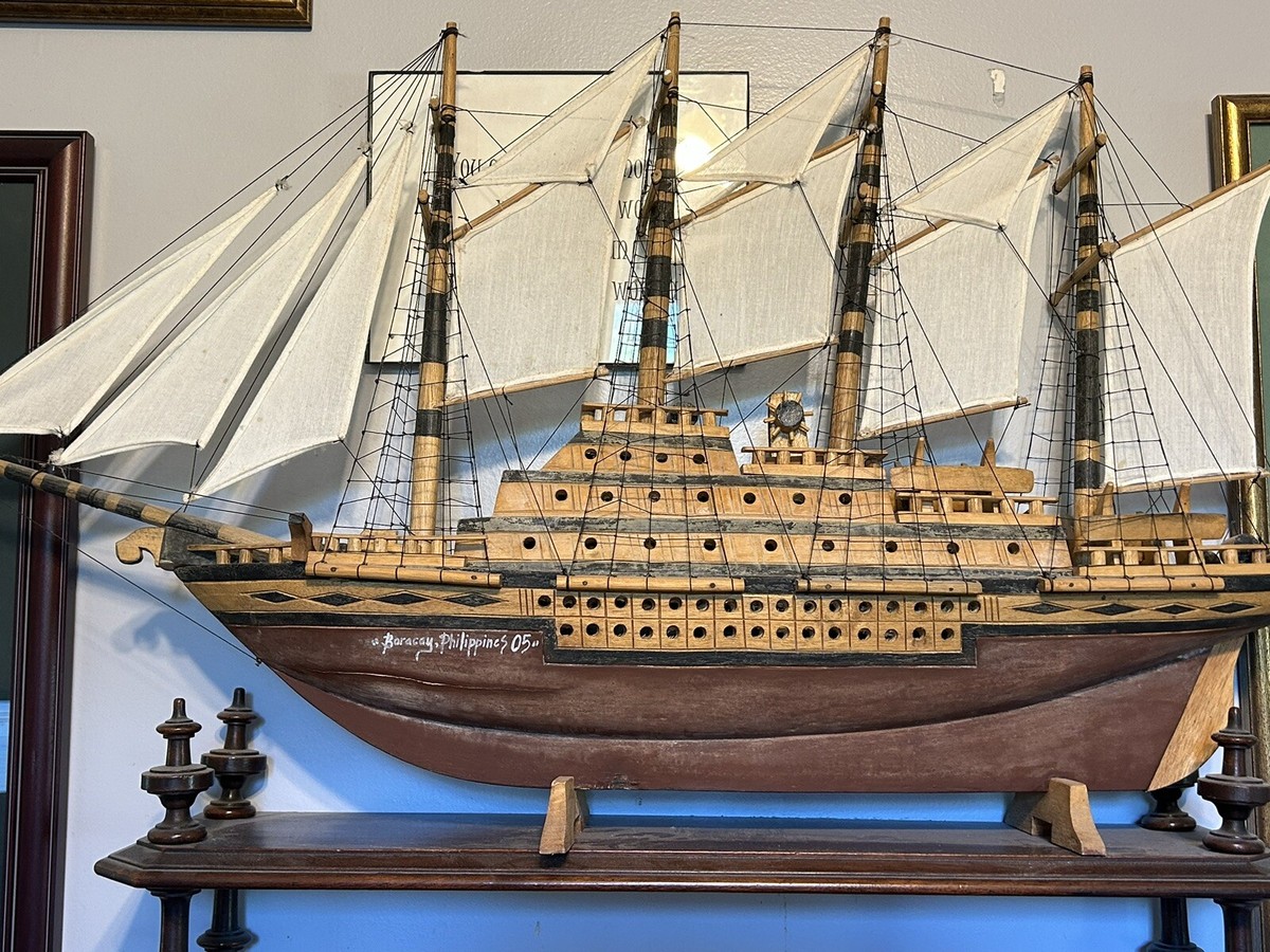 ♥ヴィンテージ　帆船模型　トールシップ✨✨✨♥ 帆船模型キット 日本丸（ボトルシップ） : 木製模型キットの