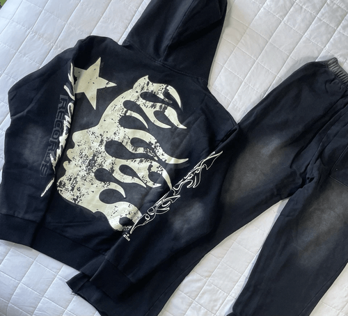Black Hellstar Tracksuit - Size Small (See Size Guide) - Picture 3 of 11