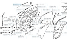 Porte arrière et accessoires Infiniti QX50