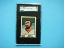 1979 1979/80 PANINI ICE HOCKEY STICKER #120 HENRYK JANISZEWSKI SGC 3 VG SHARP+