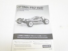 NEW KYOSHO 4WD Manual OPTIMA PRO KN 0