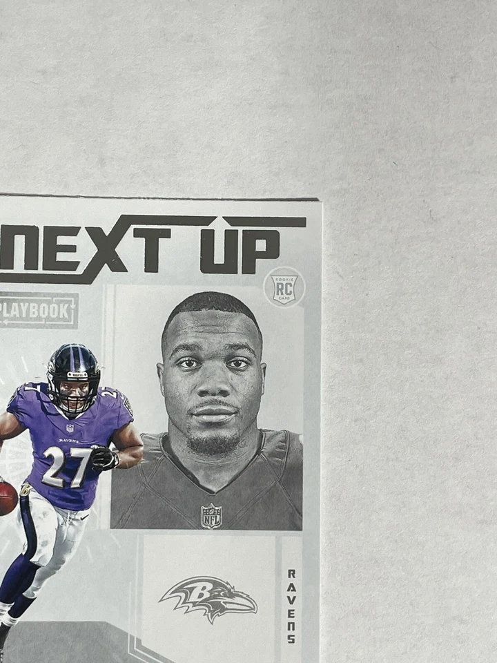 2020 Playbook Next Up JK Dobbins #NU-13 RC - Image 4 of 4