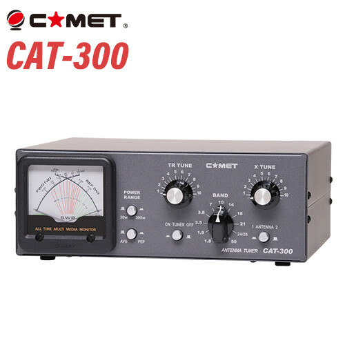 COMET CAT-300 アンテナチューナー 1.8-50MHz Comet Antennas CAT-300 Comet CAT-300 1.8 – 50 MHz Manual