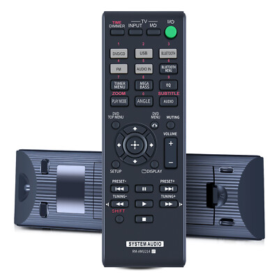 RM-AMU214 Replacement Remote Control For Sony CMT-SBT40D HCD-SBT40D SS-SBT40D
