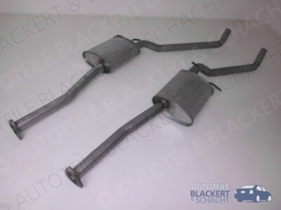 Auspuffset Mitteltopf links + rechts für Opel Omega Senator B 2.6+3.0 Kat