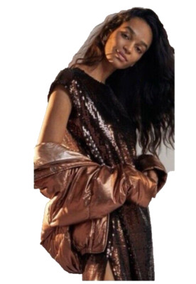 New with Tag_ANTHROPOLOGIE MAEVE KARA SEQUINED MINI DRESS - Size Medium
