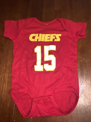 Chiefs Patrick Mahomes 3–6 months baby outfit